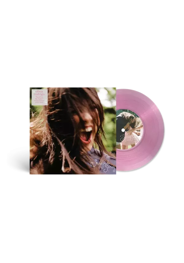 Olivia Rodrigo - Stupid Song 限量7吋彩膠1EP Olivia Rodrigo 黑膠,Olivia Rodrigo Stupid Song 黑膠,Stupid Song 黑膠