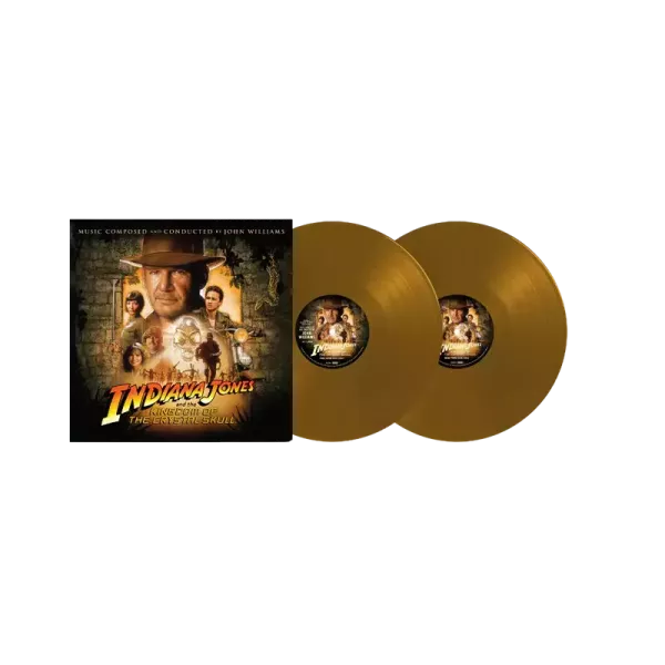 John Williams - 印第安納瓊斯 水晶骷髏王國 Indiana Jones and the Kingdom of the Crystal Skull 銅色膠2LP Indiana Jones Crystal Skull 黑膠, 印第安納瓊斯 水晶骷髏王國 OST 黑膠, John Williams Crystal Skull 黑膠, 水晶骷髏王國 銅色膠2LP, Indiana Jones OST LP, 電影配樂 黑膠