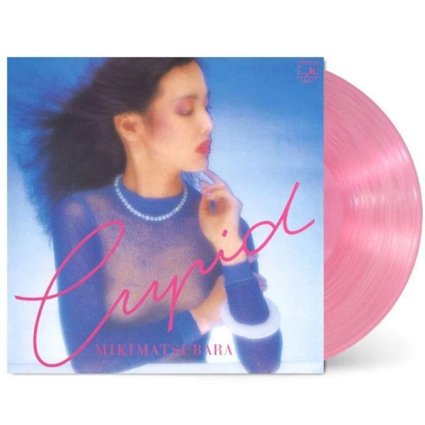 松原みき - CUPID 粉色彩膠1LP 
