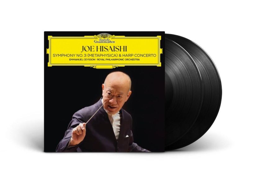 久石讓 Joe Hisaishi - SYMPHONY NO. 3 & HARP CONCERTO 黑膠2LP 