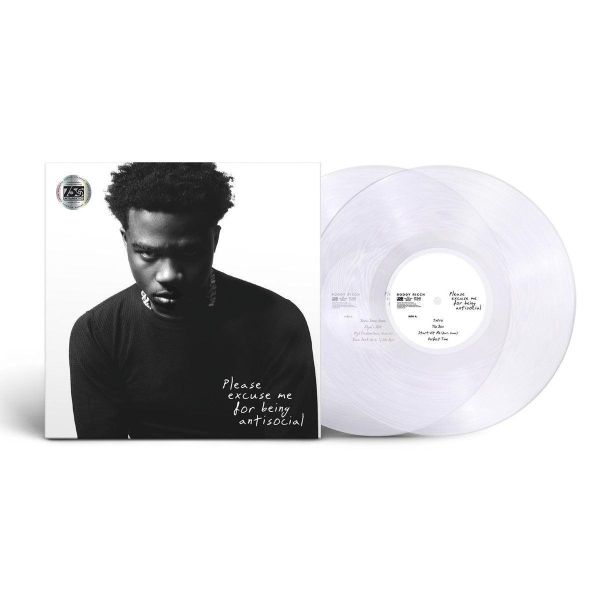 Roddy Ricch - Please Excuse Me For Being Antisocial 限量透明膠2LP 