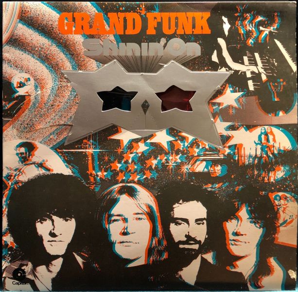 Grand Funk - Shinin' On 二手老膠1LP 