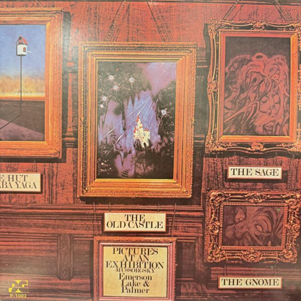 Emerson, Lake & Palmer - Pictures At An Exhibition｜二手老膠1LP Emerson Lake & Palmer 黑膠、ELP 黑膠、Pictures At An Exhibition 黑膠、Emerson Lake & Palmer Pictures At An Exhibition 黑膠、Emerson Lake & Palmer 二手黑膠