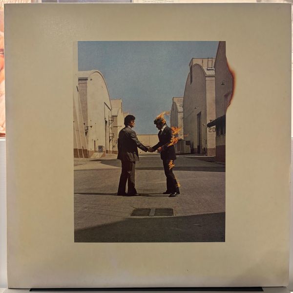 Pink Floyd - Wish You Were Here ｜二手老膠1LP Poster sticker 