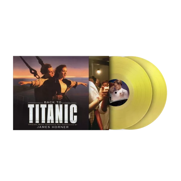 James Horner - 鐵達尼號 Back to Titanic 限量透明黃膠2LP 