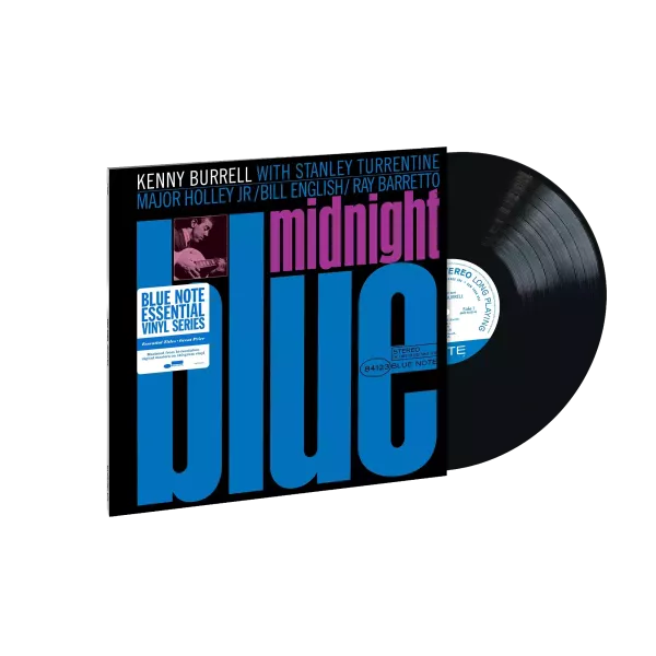 Kenny Burrell - Midnight Blue 黑膠1LP(Blue Note Essential Vinyl Series) Kenny Burrell 黑膠、Midnight Blue 黑膠、Kenny Burrell Midnight Blue 黑膠、Blue Note Essential Vinyl Series 黑膠