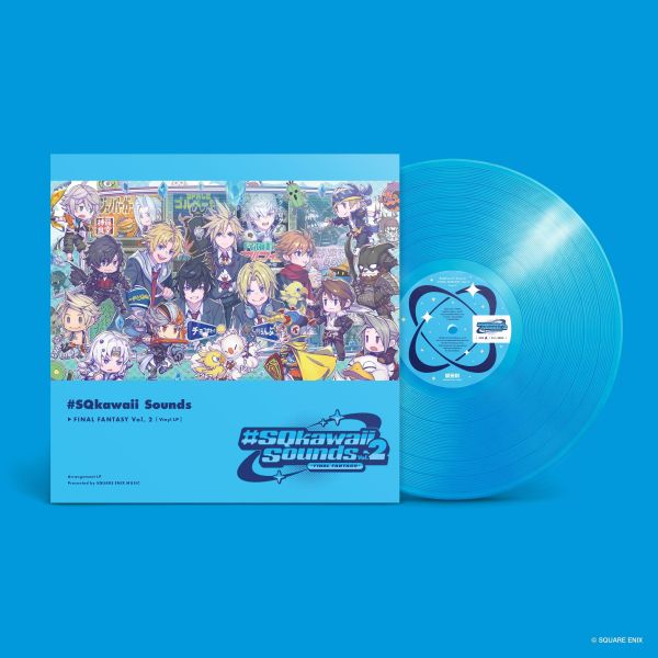 SQUARE ENIX MUSIC - #SQkawaii Sounds -FINAL FANTASY- Vol. 2 藍膠1LP 