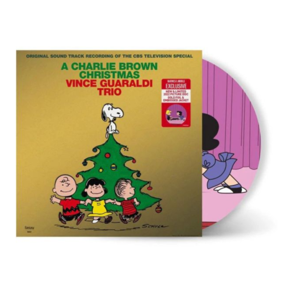 Vince Guaraldi Trio - A Charlie Brown Christmas 限量燙金封面圖膠1LP 