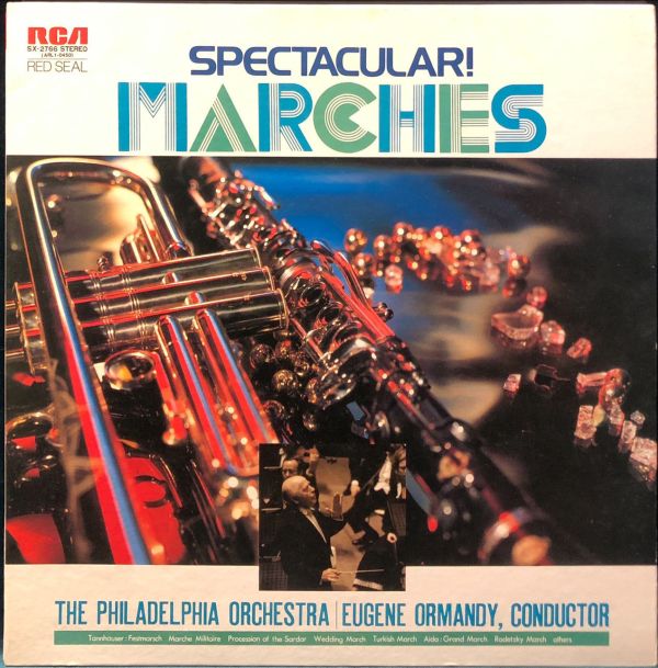 Eugene Ormandy, The Philadelphia Orchestra - Spectacular Marches 二手老膠1LP 