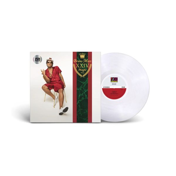 BRUNO MARS 火星人布魯諾 - 24K MAGIC 透明膠1LP 