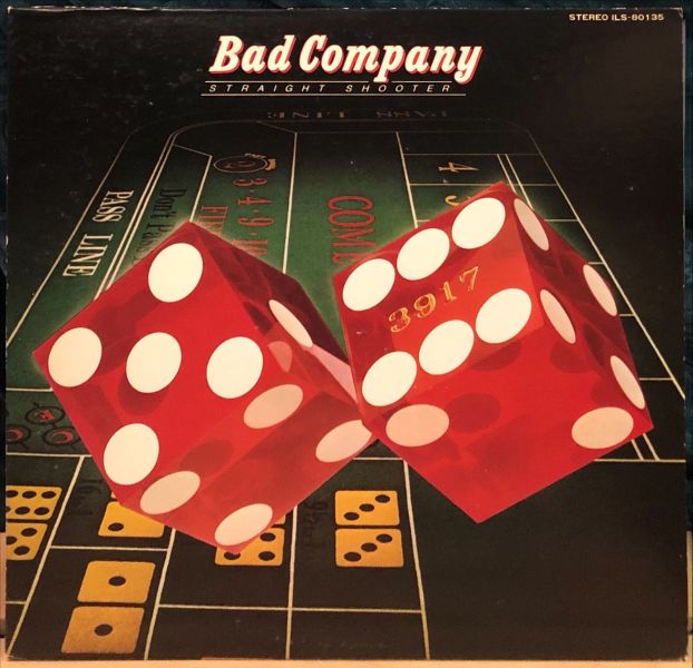 Bad Company - Straight Shooter 二手老膠1LP 