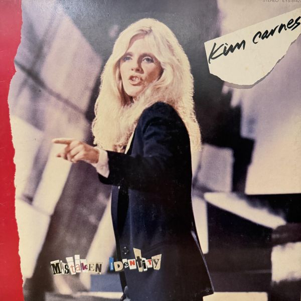 Kim Carnes - Mistaken Identity 二手老膠1LP 