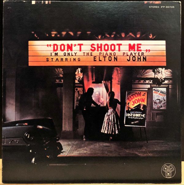 Elton John - Don't Shoot Me I'm Only The Piano Player 二手老膠1LP 