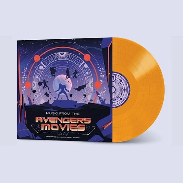 London Music Works – Music From The Avengers Movies 橘色彩膠1LP 