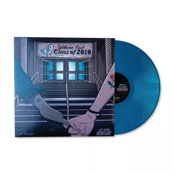 All Time Low - Last Young Renegade 特殊封面藍色彩膠1LP 