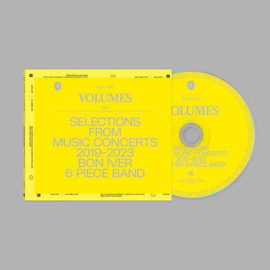 Bon Iver - Volumes One - Selections From Music Concerts 2019-2023 Bon Iver 6 Piece Band CD 