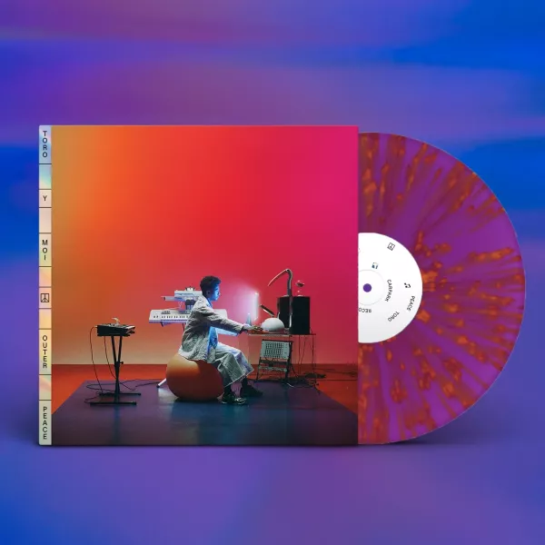 Toro Y Moi - Outer Peace 紫橘噴濺彩膠1LP 