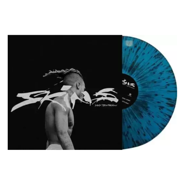 XXXTentacion - Skins 噴濺彩膠1LP XXXTentacion 黑膠,Skins 黑膠,XXXTentacion Skins 黑膠