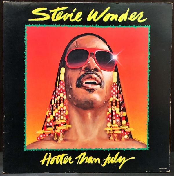 Stevie Wonder - Hotter Than July 二手老膠1LP 