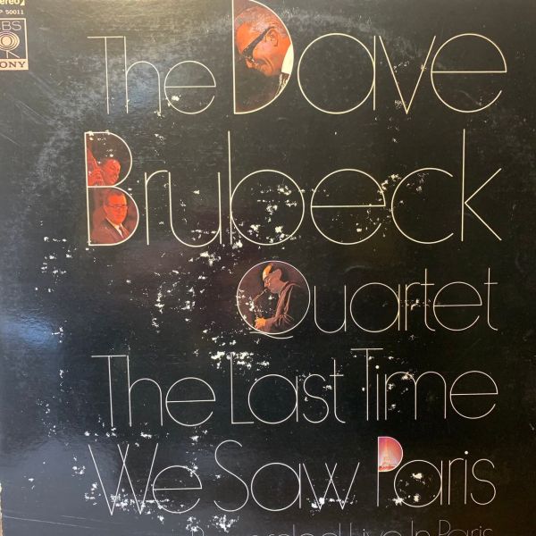 The Dave Brubeck Quartet – The Last Time We Saw Paris | 二手老膠1LP 