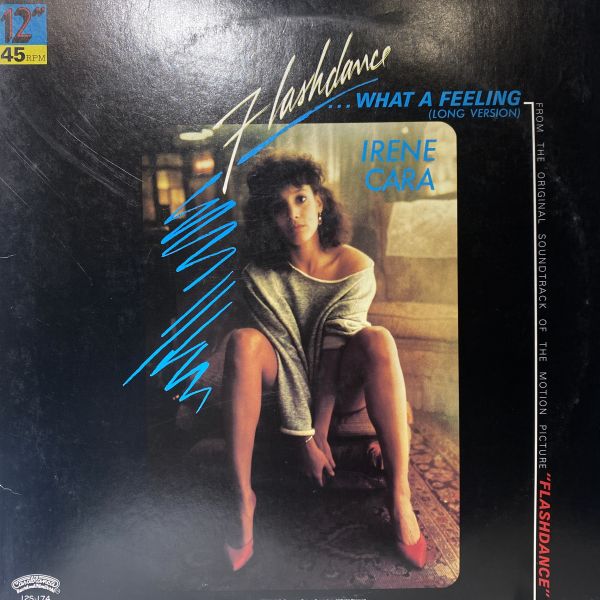 Irene Cara – Flashdance ... What A Feeling (Long Version) (From The Original Soundtrack Of The Motion Picture "Flashdance") 二手老膠1LP 