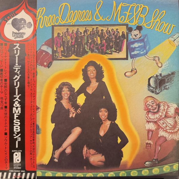 The Three Degrees & MFSB - The Three Degrees & MFSB Show｜二手老膠1LP The Three Degrees 黑膠、MFSB 黑膠、The Three Degrees & MFSB Show 黑膠、The Three Degrees MFSB 黑膠
