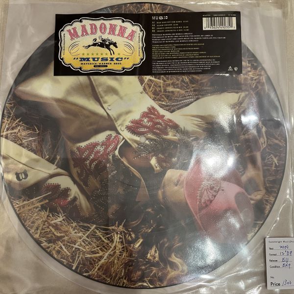 Madonna – Music | 二手老膠12吋1EP 