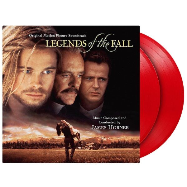 James Horner - 真愛一世情 Legends of the Fall 電影原聲帶 限量編號紅膠2LP 