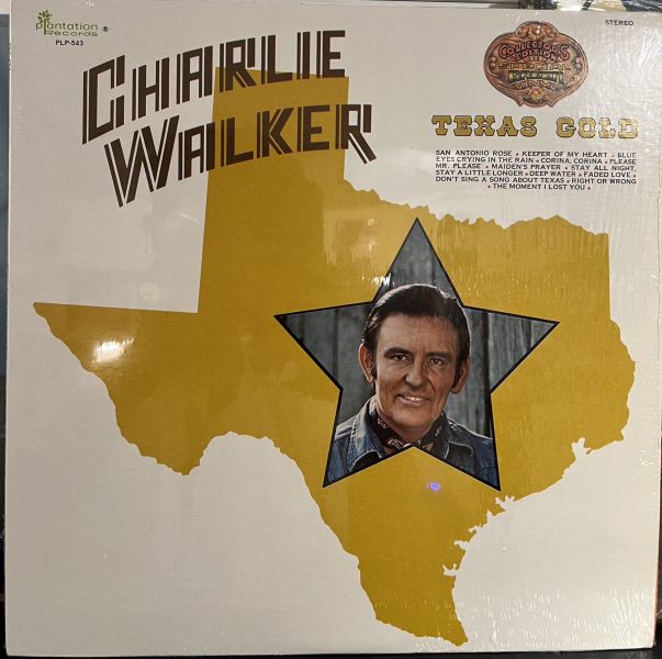 Charlie Walker - Texas Gold 二手老膠1LP 