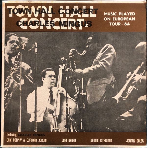 Charles Mingus - Town Hall Concert 二手老膠1LP 