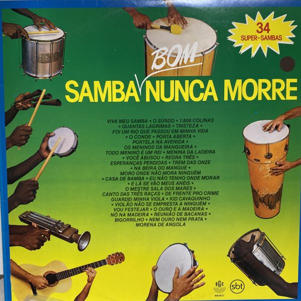 Sambabom – Samba Bom Nunca Morre 二手老膠1LP 