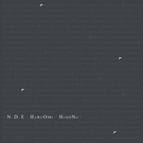 細野晴臣 Haruomi Hosono - N.D.E 黑膠1LP 細野晴臣 Haruomi Hosono LP, 細野晴臣 Haruomi Hosono album, Haruomi Hosono N.D.E LP, Haruomi Hosono N.D.E album