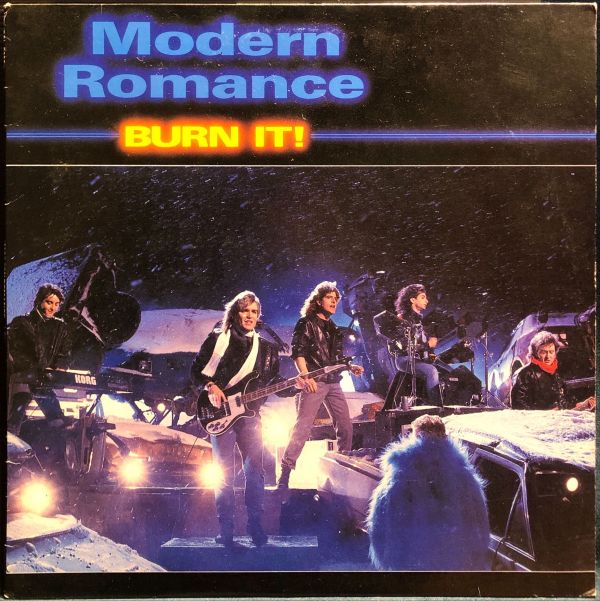 Modern Romance - Burn It! 二手老膠1LP 