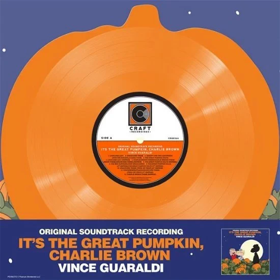 Vince Guaraldi - It's The Great Pumpkin, Charlie Brown 造型彩膠1LP 
