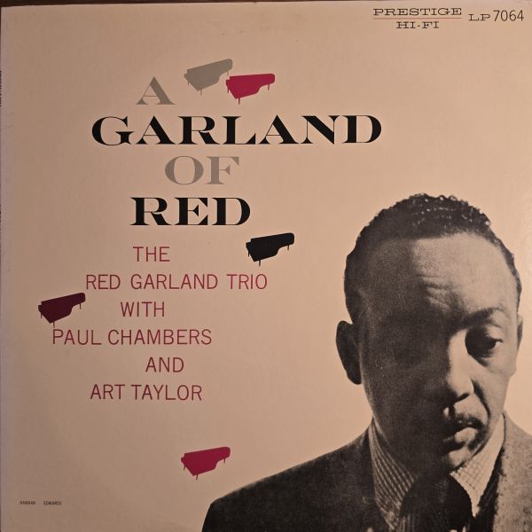 The Red Garland Trio With Paul Chambers And Art Taylor – A Garland Of Red | 二手老膠1LP 