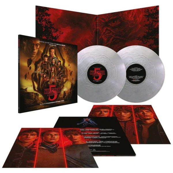 Kyle Dixon & Michael Stein - 怪奇物語5 Stranger Things 5 原聲帶 Vol.2 彩膠2LP 