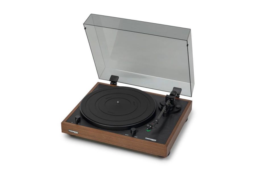 THORENS TD 402 DD 直驅黑膠唱盤｜內建唱放、自動啟停 THORENS TD 402 DD, Thorens 唱盤, 直驅唱盤, 黑膠唱盤, 入門黑膠唱盤, 內建唱放唱盤, AT-VM95E, TP72 唱臂, 黑膠系統, Thorens TD402DD