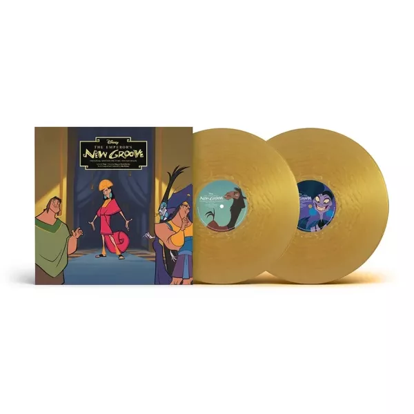 V.A. - 變身國王 The Emperor’s New Groove 25週年紀念 限量黃金彩膠2LP 