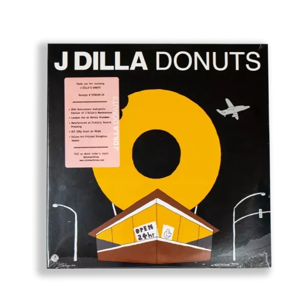 J DIlla - Donuts 20週年紀念版 45轉發燒黑膠2LP 