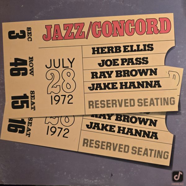 Joe Pass, Ray Brown, Jake Hanna, Herb Ellis – Jazz/Concord | 二手老膠1LP 