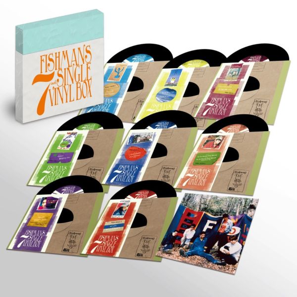 Fishmans - 𝗙𝗜𝗦𝗛𝗠𝗔𝗡𝗦 7吋45轉黑膠單曲Boxset 8EP 