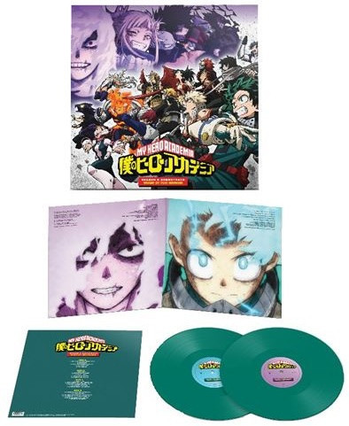 YUKI HAYASHI - 我的英雄學院 第六季 原聲帶 綠膠2LP 