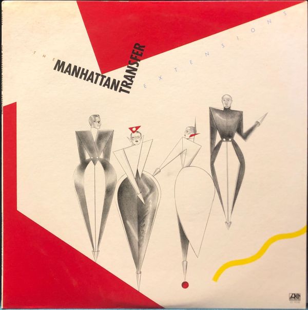 The Manhattan Transfer - Extensions 二手老膠1LP 