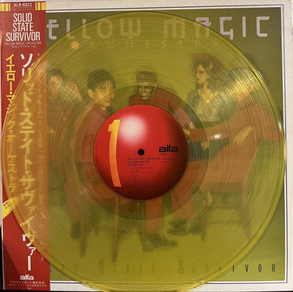 Yellow Magic Orchestra (YMO) – Solid State Survivor 首版黃透膠1LP 