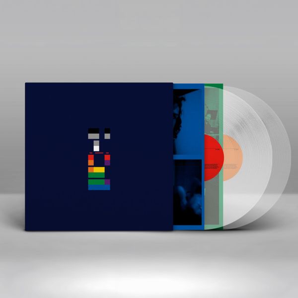 COLDPLAY - X&Y 限量透明膠2LP 