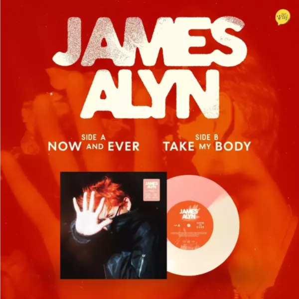 James Alyn - Now And Ever / Walk Out The Door 7吋彩膠1EP James Alyn Now And Ever 黑膠, Walk Out The Door 黑膠, James Alyn 7吋 黑膠, Now And Ever 7吋彩膠, James Alyn EP 黑膠, indie pop 黑膠