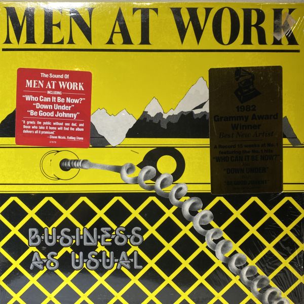 Men At Work – Business As Usual 二手老膠1LP 