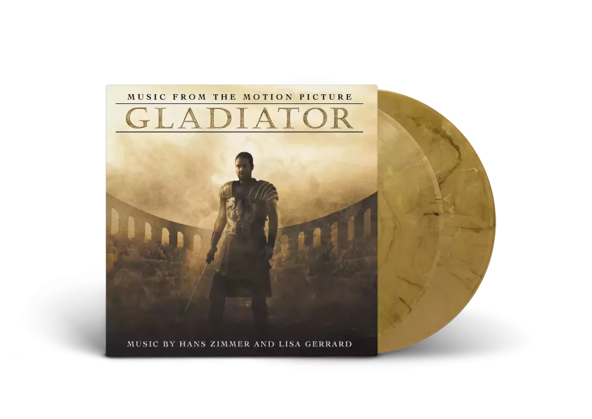 Hans Zimmer / Lisa Gerrard - 神鬼戰士 Gladiator 電影原聲帶 金膠2LP Gladiator 電影原聲帶 黑膠, Hans Zimmer Gladiator 黑膠, Lisa Gerrard Gladiator 黑膠, 神鬼戰士 OST 金膠2LP, Gladiator OST LP, 電影配樂 黑膠