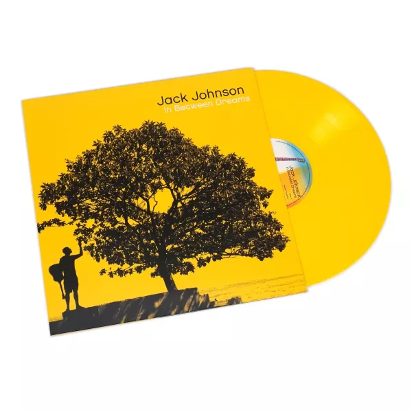 Jack Johnson - In Between Dreams 限量黃色彩膠1LP 