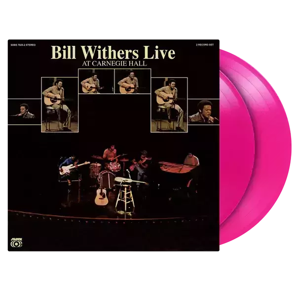 Bill Withers - Live At Carnegie Hall 限量編號彩膠2LP (Music On Vinyl) 